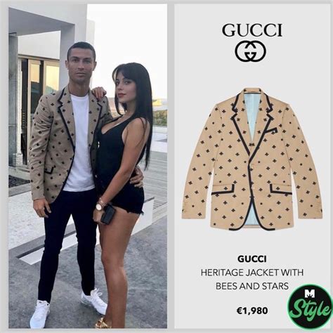 cristiano ronaldo dress whirt guccy